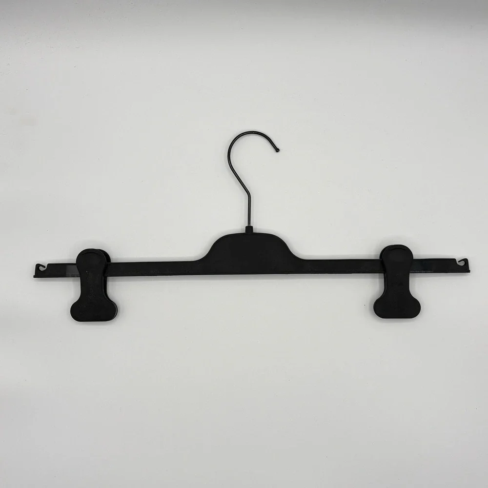 Fendi Clothes Hanger Clip Black Velvet‎ Pants Skirt Black Hook